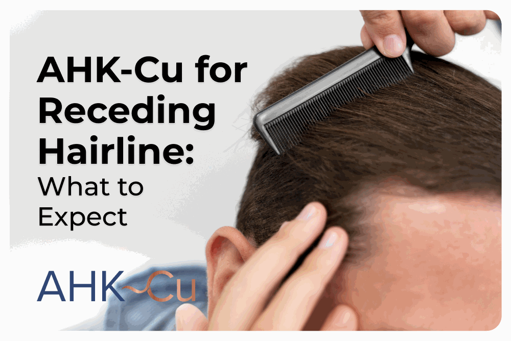 ghk cu for receding hairline GHK-Cu Copper Peptide Supplement, Anti-Aging & Hair Growth Support, Improves Skin Elasticity & Firmness, Thicker, Fuller Hair, Easy Absorption, Precisely Dosed, 90 Vegan Capsules : Health & Household this serum taps into the science of coppers role in supporting the scalps natural environment GHK-Cu Peptide | The benefits,