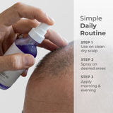 How to use AHK-Cu copper peptide spray on the scalp